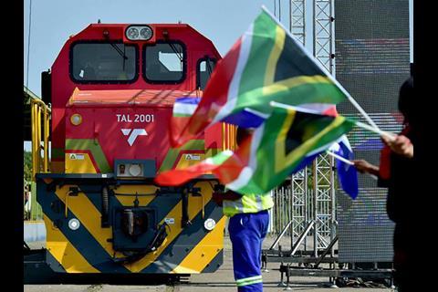 Transnet Engineering Trans-Africa Locomotive.